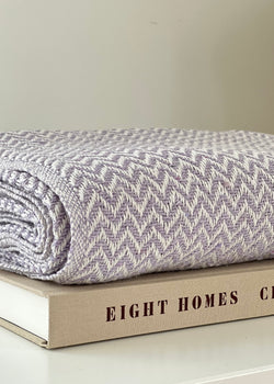 Ecofriendly throw CHEVRON