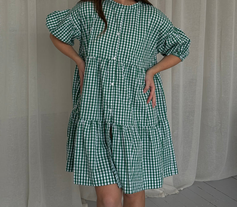 Cotton dress Honeycomb