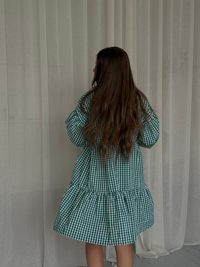 Cotton dress Honeycomb