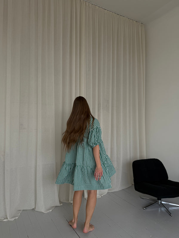 Cotton dress Honeycomb